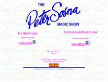 Tablet Screenshot of petersosna.com